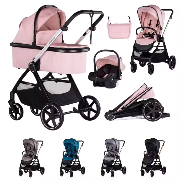 CHIPOLINO Carrito de bebé TRIO MARBELLA hasta 22 kg de Chipolino - 1