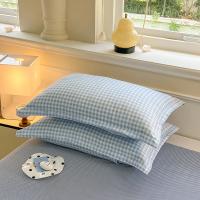 2 PCS Fundas Para Almohada Coloridas Y Estriadas Negro Estilo Nórdico Saco De Hombro Funda Para Almohada 100% Poliéster - details 4