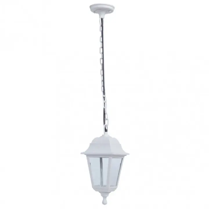 FABRILAMP Colgante Exterior Albahaca Blanco Policarbonato Faroles - 1