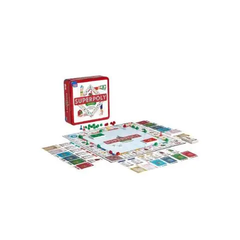 Juego Superpoly de Luxe Ed. 75 aniversario Falomir Juegos    Juego, mesa, entretenimiento, diversión, familia, amigos, estrategia, tablero, cartas, retos, equipos, creatividad, clásico, moderno, temático, dinámico, competitivo - 1
