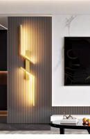 Lámpara De Pared LED Moderna Minimalista Para Dormitorio Y Sala De Estar Luz De Noche Para Cama Y Sofá Fuente De Aluminio Incluye Bombillas Instalación En Pared - details 0