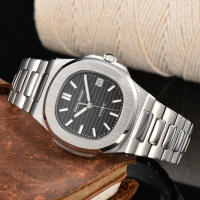 Reloj Automático Para Hombre Dwayne Campbell Clásico Acero Inoxidable Impermeable Cristal De Zafiro Luminoso Regalo Mejor Para Hombres - details 28
