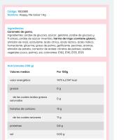 VIDAL Happy Mix bolsa de 1Kg aprox 155 uds Mix de golosinas con deliciosa cobertura de azúcar.Sabor a Sandía, malocotón, plátano, fresanta-nata y manzana. sin gluten  sin grasa sabor original Vidal garantizado - details 5