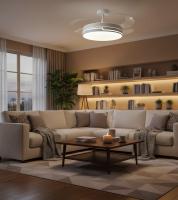 BEL AIR HOME - Ventilador de Techo ROBIN con Luz LED Personalizable y Motor DC Eficiente - details 4