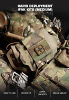 Bolsa Táctica De Rescate Médico MOLLE Kit De Primeros Auxilios Para Sobrevivencia Camping Senderismo Equipaje Fijo Para Chaqueta Y Cinturón - details 0