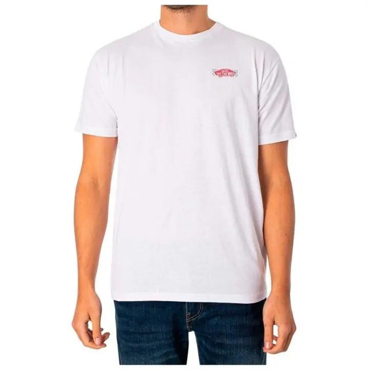 Camiseta Vans Wayrace Blanco Hombre - 1