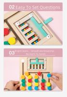 Juego De Memoria Para Niños Montessori Tablero De Rompecabezas Deslizante Juguete De Viaje Para Niños Y Niñas Colorido Desafío Cerebral - details 10