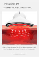 El nuevo instrumento de belleza eléctrico para el cuello diluye las líneas del cuello, las líneas nasolabiales, reafirma y levanta el rostro, compresa caliente a temperatura constante y rejuvenece la piel. - details 14