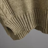 Conjunto De Suéter Y Pantalones Para Mujer HLBCBG Otoño Invierno 2 Piezas Tejido De Cashmere Estilo Casual Oversize V-Neck - details 11