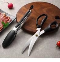 Juego De 2 Pares De Tijeras Para Barbecue Con Clip Herramientas Multifuncionales De Cocina Para El Hogar Y Restaurante - details 15