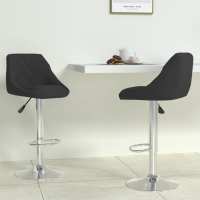vidaXL Taburete de cocina 2 unidades de terciopelo en color Marrón/Verde oscuro/Crema y más | cómodas modernas ergonómicas para comedor cocina salón hogar - details 8