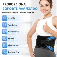 Cinturón De Soporte Lumbar Ajustable Para Alivio De La Dolor De Espalda Y Sciatica Para Hombres Y Mujeres Uso En El Trabajo - details 1