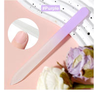 Archilla De Uñas Profesional De Vidrio Durable Herramienta De Manicura Limegirl Sand Rubbing Crystal Glass Nail File Para Arte De Uñas - details 10