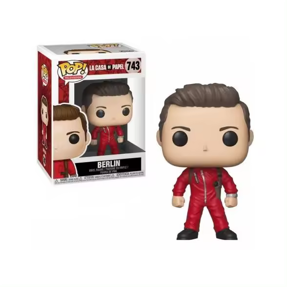 Funko Pop Berlin La Casa de Papel 743 - Figura Coleccionable 10 Cm de Altura - 1