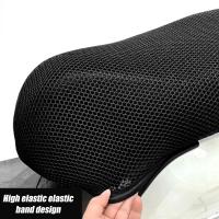 Cubierta De Asiento De Motocicleta 3D Transpirable Con Malla Protección Confort Antideslizante Aislante De Calor Absorción De Choques Y Protección Solar - details 6