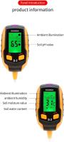 Medidor digital de pH/humedad del suelo/TEMPERATURE de las plantas/intensidad de la Luz solar/humedad Ambiental/salinidad del suelo, Pantalla LED, adaptado para Jardín, césped, cuidado de Plantas, granjas y plantas de Interior y exterior. - details 2