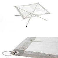 Pit De Fuego Portátil Para Exteriores Grill De Acero Inoxidable Plegable Con Malla Soporte Para Leña Plancha Collapsing Heat Multi-purpose - details 4