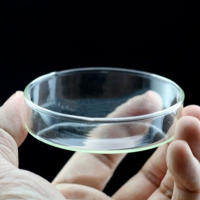 Tanque De Acuario Transparente Alimentador De Peces Y Camarones Círculo De Alimento De Vidrio Fleeting Para Sujeción En La Base - details 1