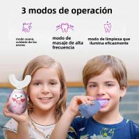 Cepillo De Dientes Eléctrico Para Niños En Forma De U De Silicona Automático Sonic 360 Grados Cepillo Inteligente Para Niños - details 4
