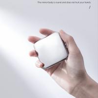 Espejo De Maquillaje Plegable Portátil Doble Cara Acero Inoxidable Pequeño Espejo De Bolsillo Para Viajes Herramienta De Belleza Y Cosmética - details 7