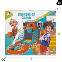 COLORBABY - Mini canasta baloncesto infantil, juego de mesa, basket electrónico, con marcador y lanzador, 3 niveles, control de tiempo, incluye 3 pelotas, juego de puntería - details 6