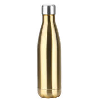 Botella De Agua De Acero Inoxidable BPA Libre Termo 500ml Cola Para Deporte Termo Doble Capa Aislada Vaciado De Frascos - details 7
