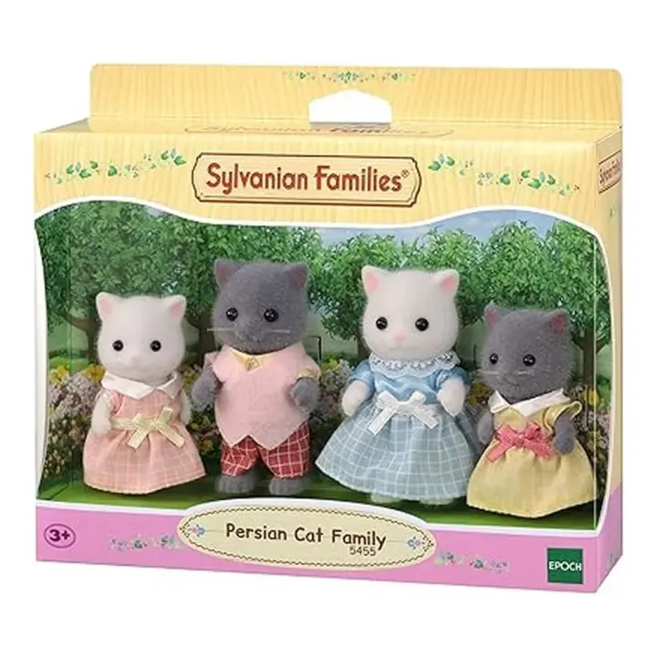 Sylvanian Families - Familia Gato Persa 5455 - 1