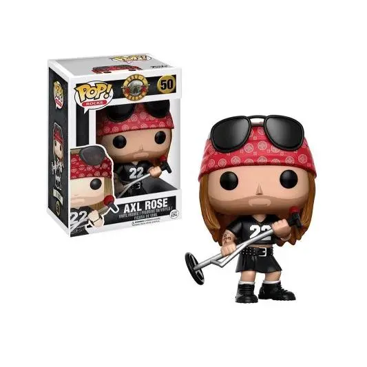 Funko Pop AXL Rose Guns And Rose 50 Figura Coleccionable - 1
