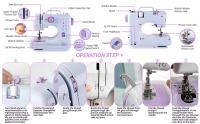Máquina de Coser Portátil 12 Puntadas Diferentes with Pedal y Lámpara Integrada - details 3