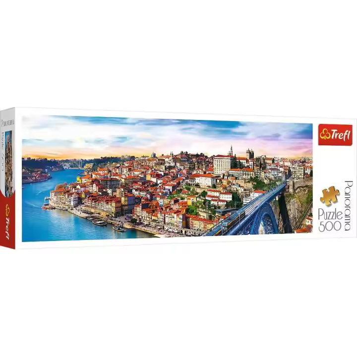 Puzzle Panorama Porto Portugal 500 piezas - 1