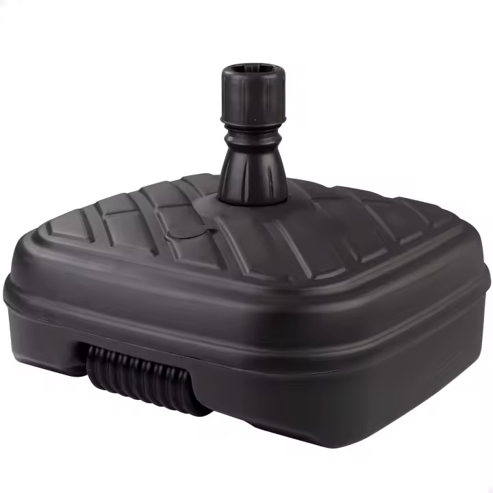 Base para sombrilla cuadrada antracita Ø33-48 mm Aktive - 1