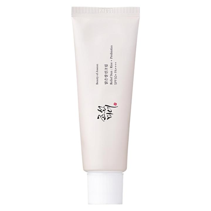 BEAUTY OF JOSEON - Relief Sun : Rice + Probiotic SPF50+ PA++++ — oferta en Miravia