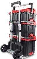 COFRE MODULAR APILABLE PRO TAYG, 3 cofres apilables, con asa y 2 ruedas - details 2