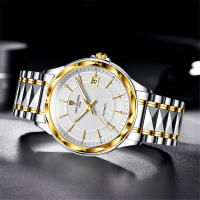 Reloj Mecánico LIGE Para Hombre Lujo Acero Inoxidable Resistente Al Agua Con Caja Reloj De Pulsera Automático Casual De Moda - details 5