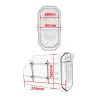 Caja De Herramientas Lateral Impermeable Para Motocicleta Compatible Con Suzuki V-Strom Honda CB400X Y Más Kit De Primeros Auxilios Y Descompromiso - details 23