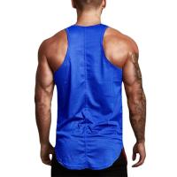 Camiseta De Gimnasio Para Hombre Verano Secado Rápido Malla Top De Musculación Sin Mangas Camiseta Deportiva Fitness O-Neck - details 4