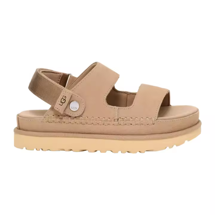 Sandalias Beige UGG Goldenstar Glide Sand con Tira Ajustable - 1
