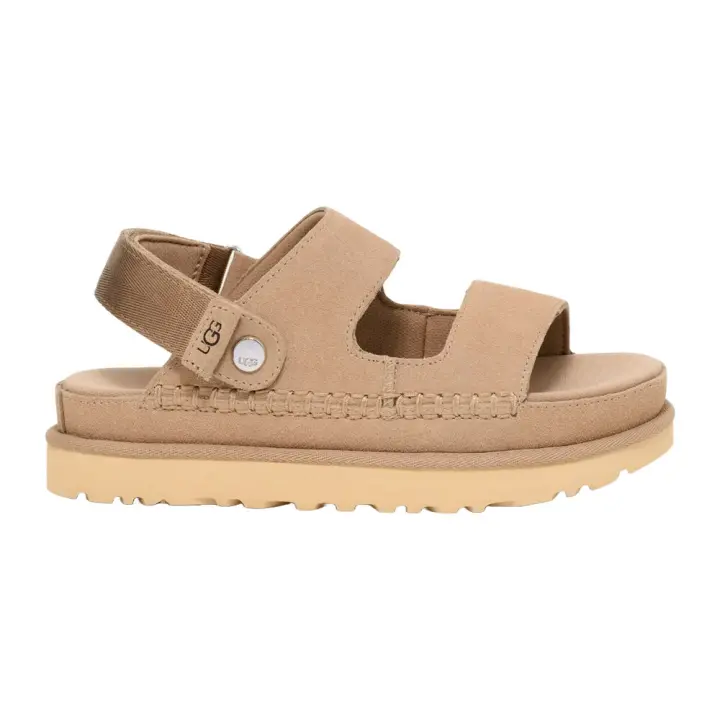 Sandalias Beige UGG Goldenstar Glide Sand con Tira Ajustable - 1