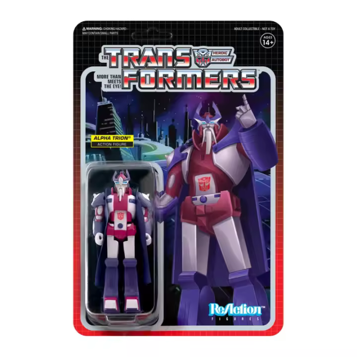 TRANSFORMERS FIGURA ALPHA TRION SUPER 7 - 1