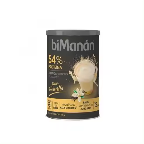 BIMANAN BATIDO PROTEINAS VAINILLA 360G 12 BATIDOS - 1