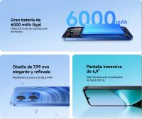 Xiaomi Redmi 15C 256GB 4+4GB RAM. 6.9" 120Hz. Cámara 50MP. 6.000mAh Movil Libre Dual-SIM. Version Global ES Original, Verde - details 0