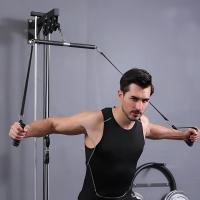 Anclaje De Entrainamiento De Pecho Y Espalda Con Cuerda De Nylon Premium Para Biceps Y Triceps Extensión De Músculos De Gimnasio Unisex - details 0