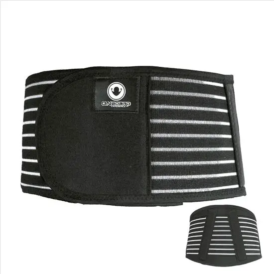 FAJA TRANSPIRABLE DE MOTO CON AJUSTE Y VARILLAS - 1