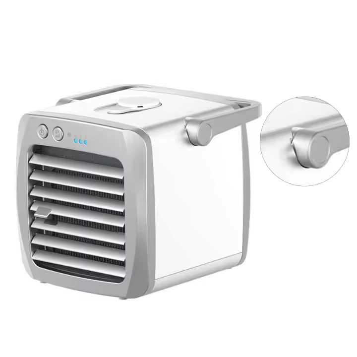 Aire acondicionado portátil Mini aire acondicionado USB para dormitorio Escritorio de oficina - 1