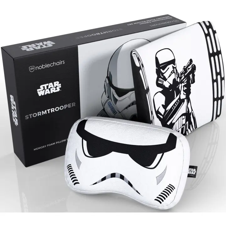 Juego de cojines de espuma viscoelástica Noblechairs - Edición Stormtrooper - 1