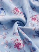Vestido Casual De Mujer Con Estampado Floral Cuello V Manga Larga A-Line Longitud De Rodilla Cintura Alta Primavera Otoño Invierno - details 13
