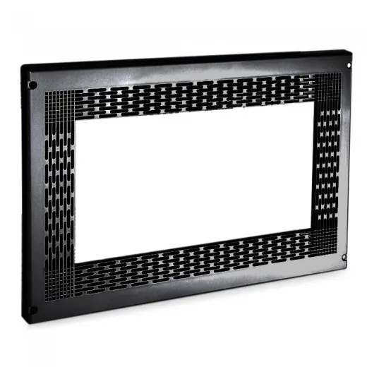 Marco para Microondas Negro, Ajustable y de Medida Universal - 1