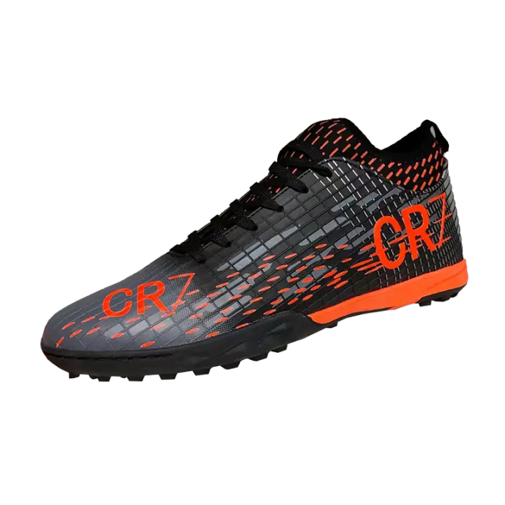 Nuevos zapatos de fútbol sala transpirables para entrenamiento de césped Cr7 para hombre, calzado deportivo para exteriores TF - 1