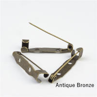 30-50Pcs Broches De Seguridad Para Joyería Y Artesanía Tamaños 15/20/25/30mm Fundas De Broche De Metal Para DIY - details 7