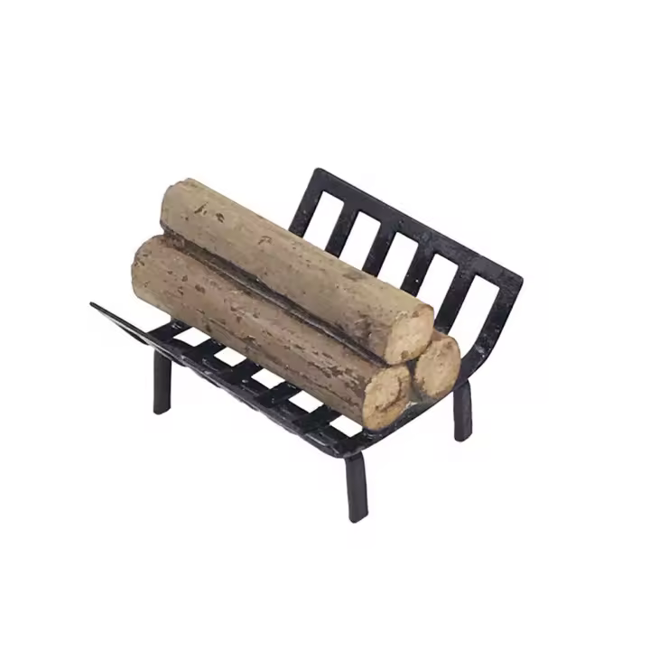 Miniatura De Casa De Muñecas 1/12 Con Rack De Madera Negra De Metal Para Hogar Exterior Accesorio De Jardín Para Figuras De Colección - 1
